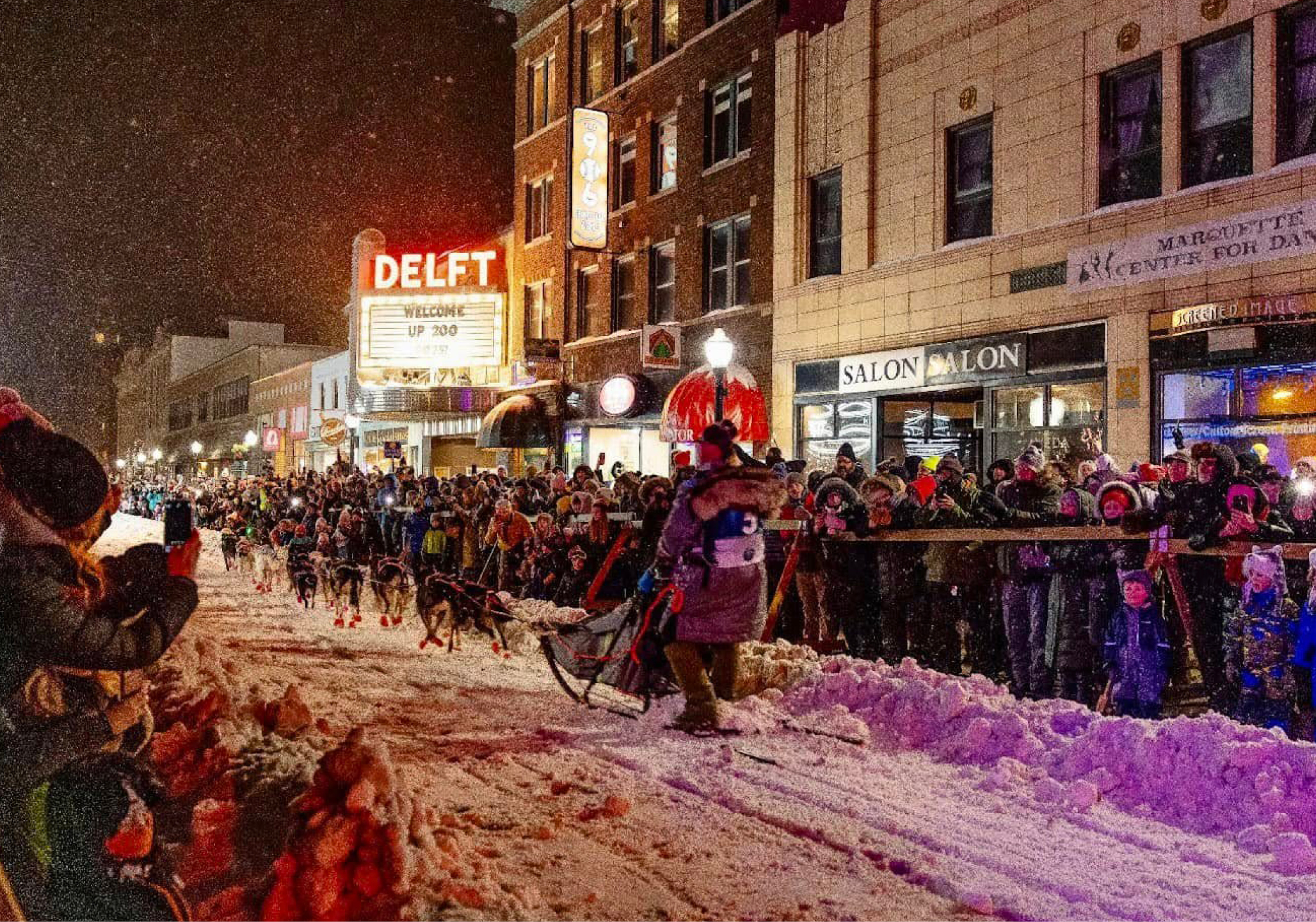 UP 200 Sled Dog Races in Michigan