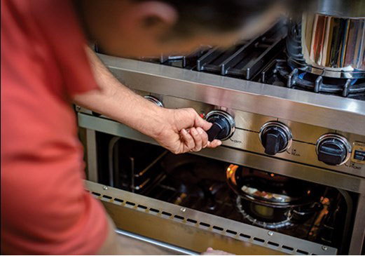 Propane shop kitchen appliances