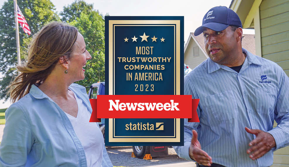 Ferrellgas named one of America's Most Trustworthy Companies