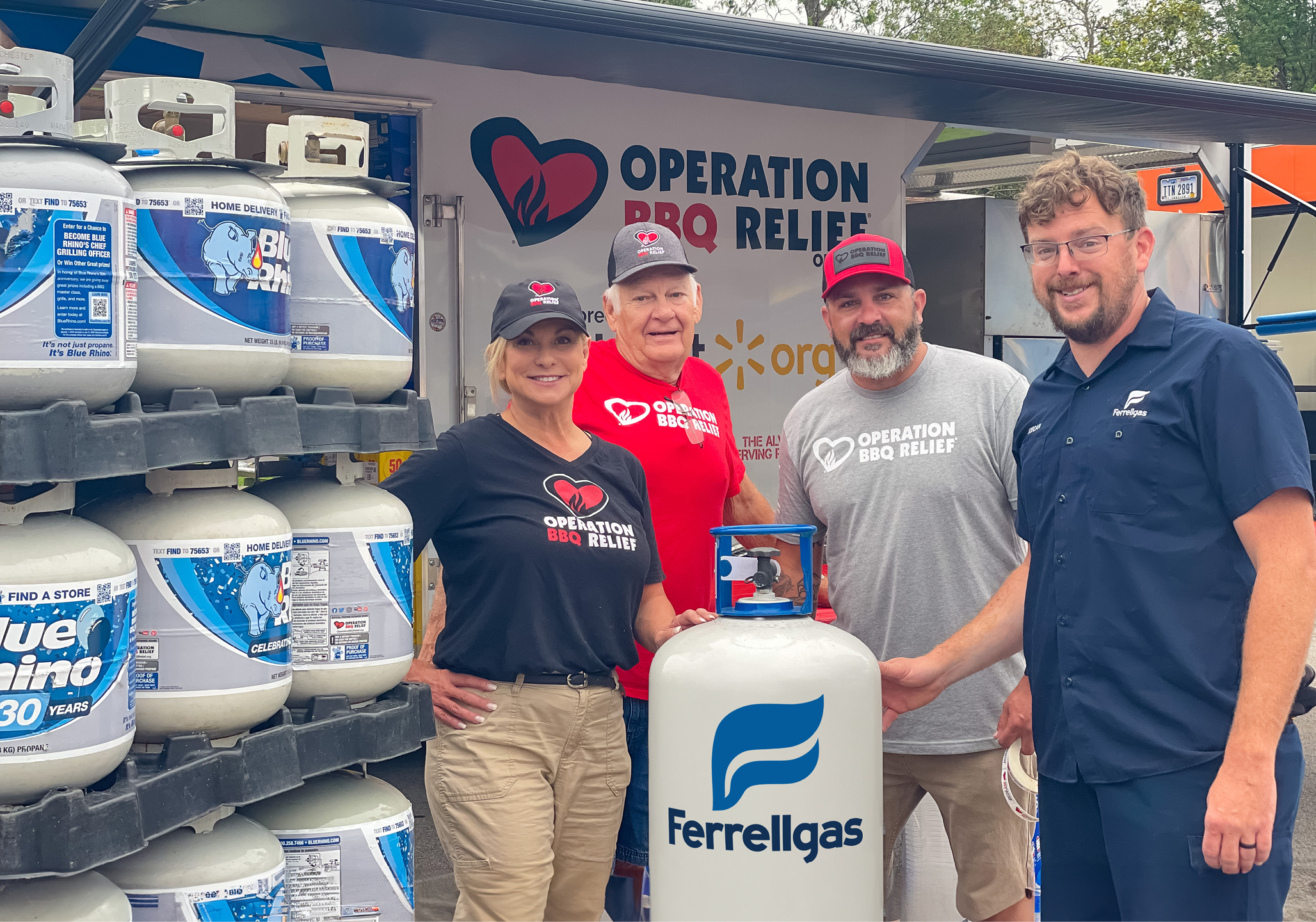 Ferrellgas supported wildfire Recovery in California