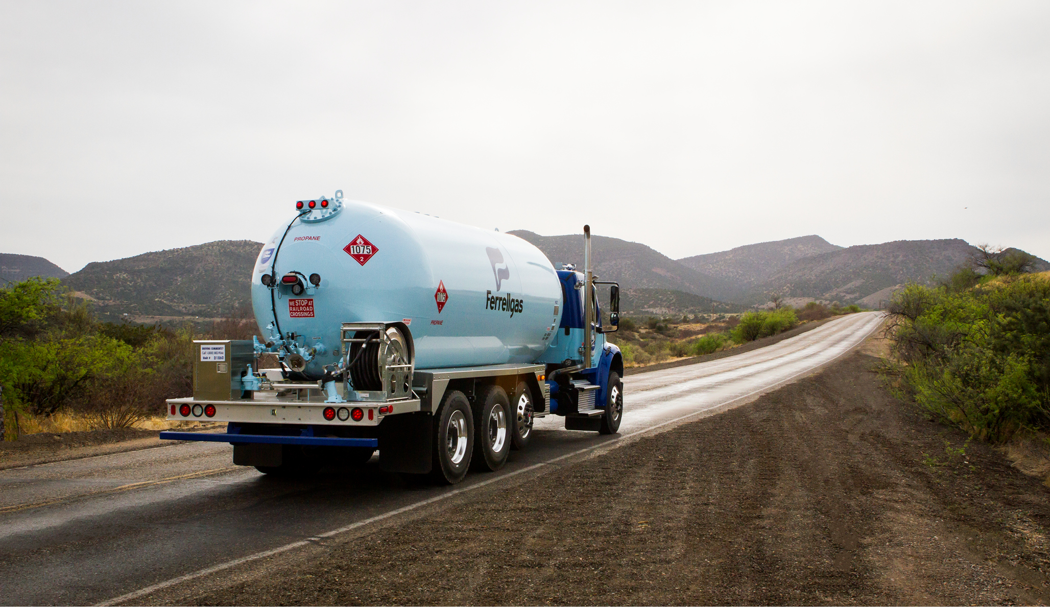 How much propane is used across the U.S.?